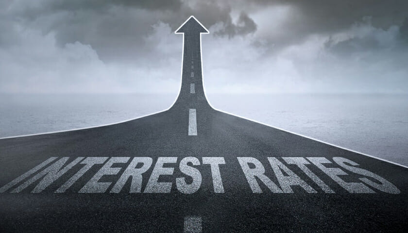 interest rates banner