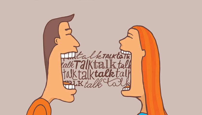 talk to anyone about anything