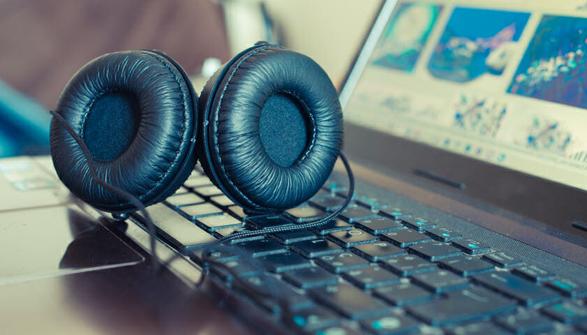 music at work