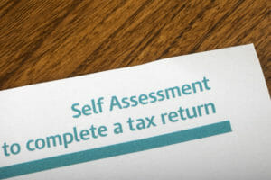 Self-assessment tax return