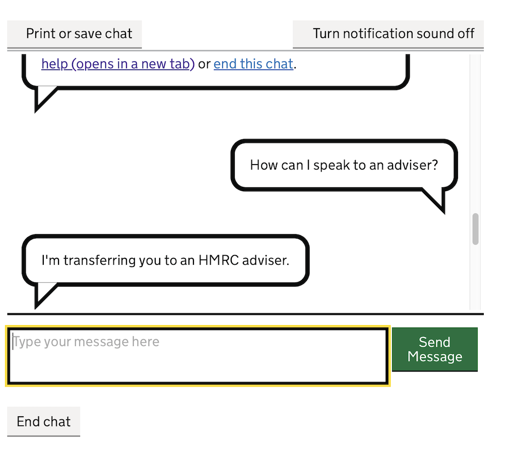 Contact HMRC 3